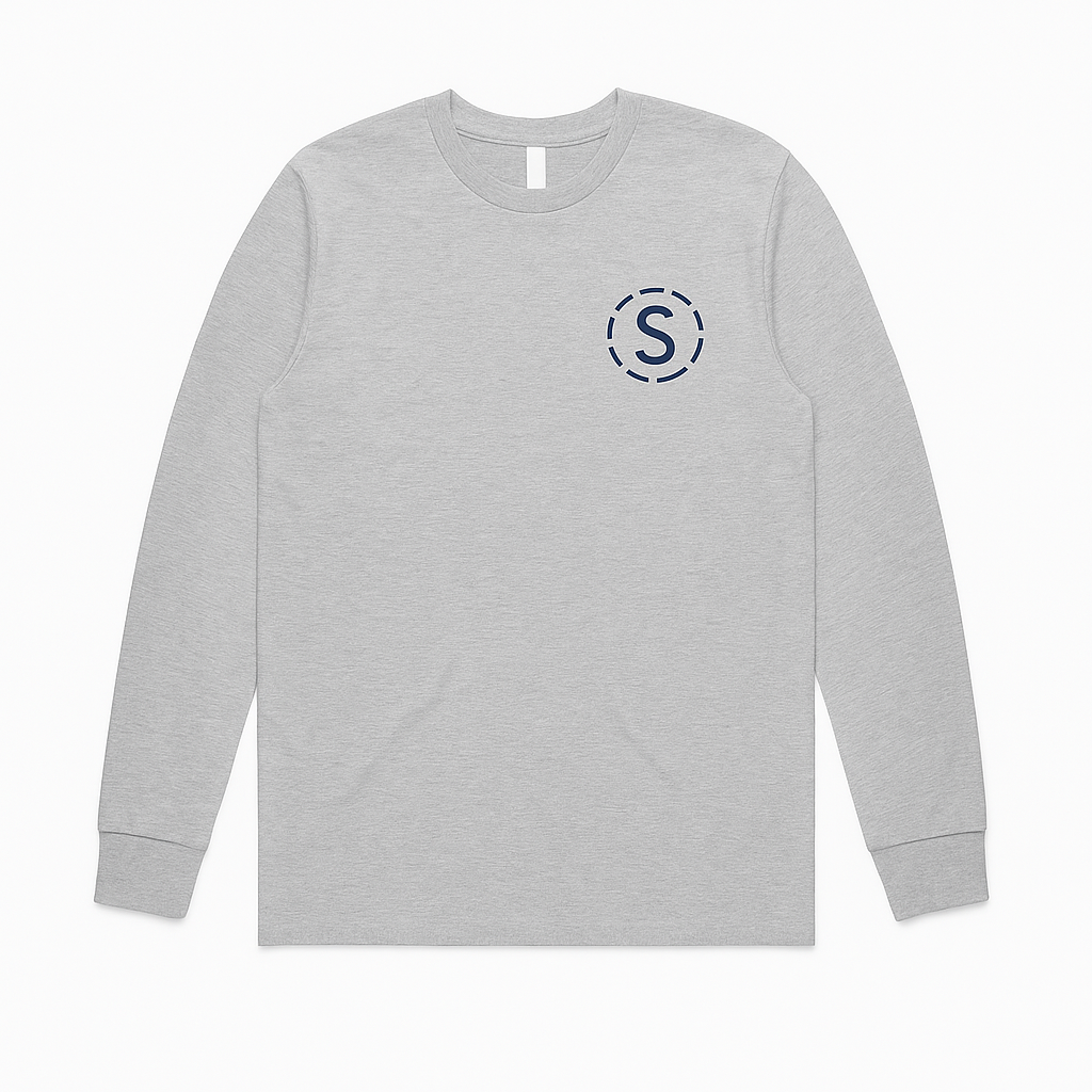 Summit Ave. Run Club Long Sleeve / Gray