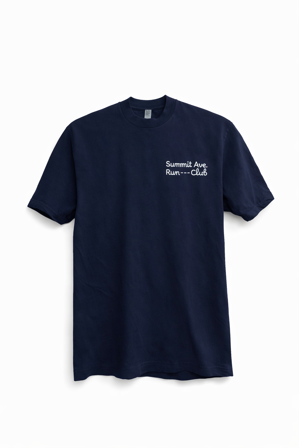 Summit Ave. Run Club Short Sleeve / Navy