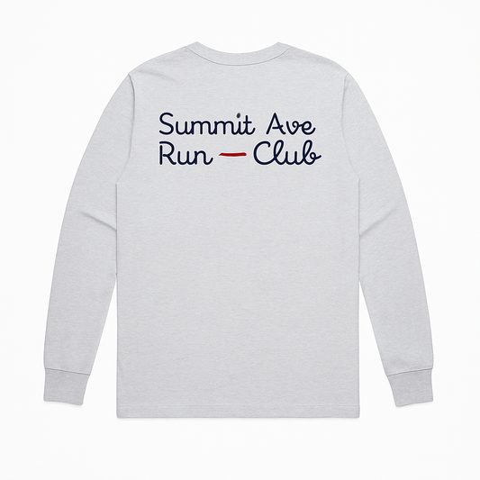 Summit Ave. Run Club Long Sleeve / Gray